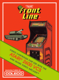 Front Line Atari 2600 US box art